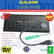 NGFF Sata USB 3.0 SSD Casing M.2 External Enclosure Adapter