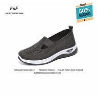 FXF-SK8, Kasut Fabrik, Untuk Wanita dan Lelaki, Saiz Besar, Kasut Selipar, Kasut Jaring, Kasut Kasua
