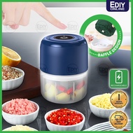 MINI WIRELESS PORTABLE RECHARGEABLE USB GARLIC MASHER BLENDER CHOPPER GRINDER MIXER BEATER SPEEDY SE