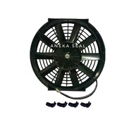 Extrafan Extra Fan Universal Car Ac Plastic Extra Fan 10 inch 10inch 12V