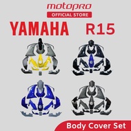 YAMAHA R15 HLY Body Cover Set Coverset Body Kit Color Parts Part R15 Coverset Monster DPBMC YELLOW G
