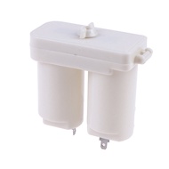 Double Compartments Universal Battery Box for Gas Water Heater Accessories Parts Plastic Double Battery Case(white)