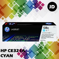 Genuine Original Toner - HP 128A - CE321A / CE 321A / 321A (Cyan) - LaserJet Pro CM1415fnw / CP1525n