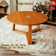 Round table, minimalist floor table, coffee table, SIZE M