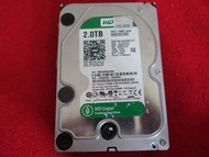 2TB 3.5吋 電腦硬盤硬碟 （正常使用中、沒有保養）  Western Digital Green 3.5-inch Hard Disk 2TB (WD20EZRX)