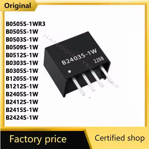 5Pcs B0505S-1WR3 B0505S B0503S B0509S B0512S B0303S B0305S B1205S B1212S B2405S B2412S B2415S B2424S