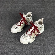 Dior迪奧紅白老爹鞋 尺碼：37