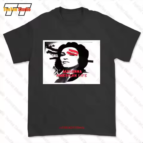 Madonna American Life Vinyl Cd Cover T-shirt Tee MAKM