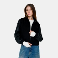 Celcius WOMAN Cropped Bomber Jacket I31000062W Black