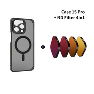 Fotorgear Phone Case เคส 15 Pro/Pro Max แบบ MagS afe พร้อมระบบ T-Mount ติดตั้งเลนส์เสริม ฟิลเตอร์