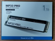 TEAM 十銓 MP33 PRO 1TB M.2 PCIe SSD 固態硬碟 (全新未拆)