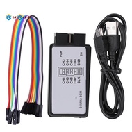 gangongLogic Analyzer 24MHz Logic Analyzer Device USB Logic Analyzer Device Set  Digital Pocket Size