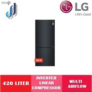 LG 420L BOTTOM FREEZER WITH INVERTER LINEAR COMPRESSOR GC-B529NQCM