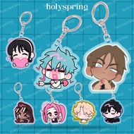 Alien stage keychain/Asteroid stage Acrylic keychain