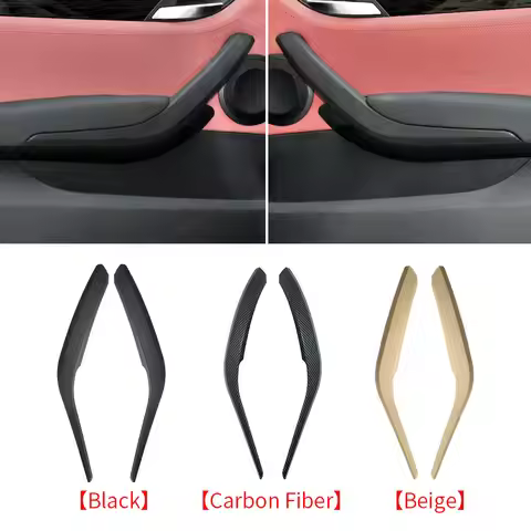 For BMW E84 Car Left Right Interior Door Handle Pull Cover Accessory Replacement Black Beige For BMW