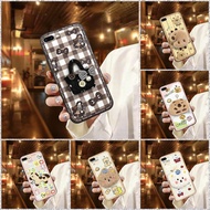 3D Waterproof Phone Case For iPhone 7Plus/8Plus/ip7Plus/ip8Plus Cloth Patch Cartoon Back Cover Anti-