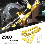NJMOTO Steering damper bracket for Kawasaki Z900 Z 900 motorcycles 2017 2018 2019 2020 2021 2022 Ste