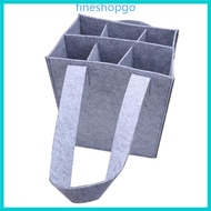 Fine Sophisticated Felt Wine Bag Bottle Wine Carriers Portable Wine Holder Perfect Accessory for Saf