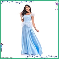 Halloween Costume Elsa Anna Peach Cinderella Adult Princess Dress Adult Queen of Hearts Costume
