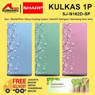 KULKAS SHARP 1 PINTU - LEMARI ES 1 PINTU - SHARP N162D-SP - SHARP