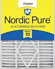 Nordic Pure 20x25x5 1/4 (Actual Size: 20 1/4 x 25 3/8 x 5 1/4) Goodman/Carrier/Amana Replacement MER