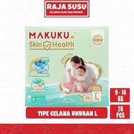 MAKUKU DIAPERS SKIN HEALTH PANTS L26 - KING OF MILK