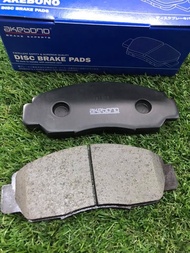 ผ้าเบรคหน้า AKEBONO ACCORD G7 G8 STREAM ปี2003-2012 made in Japan