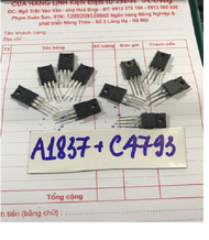 5 Cặp sò công suất A1837+C4793