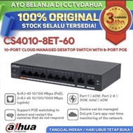 Dahua POE SWITCH 8 PORT + 2 UP LINK DH-CS4010-8ET-60 ClOUD MANAGE DESKOP 10 PORT