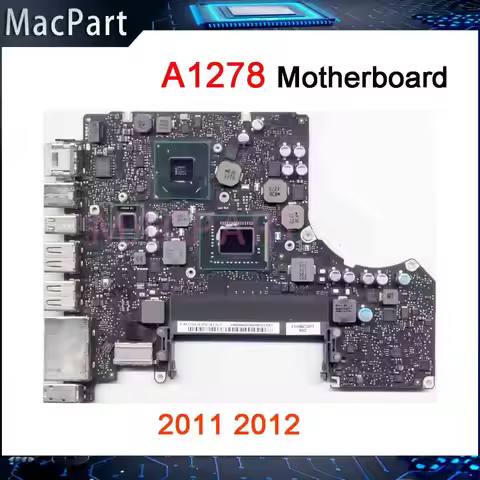 Original A1278 Test Motherboard for Macbook Pro 13" 820-2936-A 820-2936-B 820-3115-B i5 i7 Logic Boa