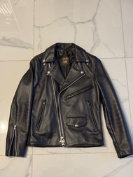 95%新 Vanson C2RN 牛仔皮皮褸 size 34 biker leather jacket lewis leathers schott