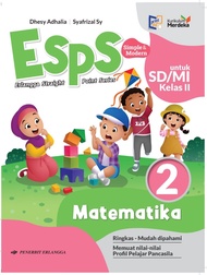 Buku Esps Matematika Kelas 2 SD Kurikulum Merdeka Penebrit Erlangga Buku Original