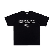 Loose Fit Short Sleeve T-Shirt Harry Potter Collaboration Dobby Is Free Snitch Design Casual Cotton 