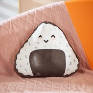 40cm Pillow Plush Sushi Simulation 3d Food Pillow Cute Japanese Onigiri Sushi Plush Throw Pillow Sof