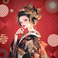 NaChi 原創貼紙【玉藻前】