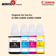 Canon GI-790 GI 790 GI790 Black Cyan Magenta Yellow Refill Ink Bottles for Canon G1000 G2000 G3000 G