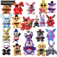 FOREVERGO 18cm Five Nights at Freddy's Teddy Bear Soft Bonnie Golden Halloween Toys for Kids birthda