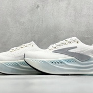 รองเท้าวิ่ง 1OX2 HUJ7 QZWE BROOKS Glycerin Max สำหรับผู้ชายและผู้หญิง รองเท้าผ้าใบคู่สีดำ รองรับแรงก