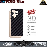 GRASKIN CARBON BLACK VIVO V60 BLACK SCREEN PROTECTOR SKIN