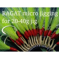 RAGAT MICRO JIGGING ASSIST HOOK FOR 20-40g JIG ASSIST HOOK JIGGING HOOK