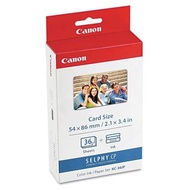 [DJS LIFESTYLE] CANON KC-36IP SELPHY CP COMPACT PHOTO PRINTER COLOR INK / PAPER SET 36 SHEETS 輕巧相片打印