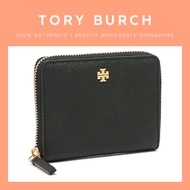 Tory Burch Saffiano Leather Compact Wallet