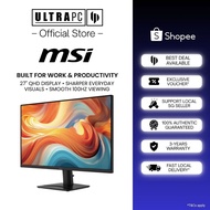 MSI PRO MP275Q E14 – 27" QHD IPS 144Hz – 1ms MPRT – FreeSync Business Monitor