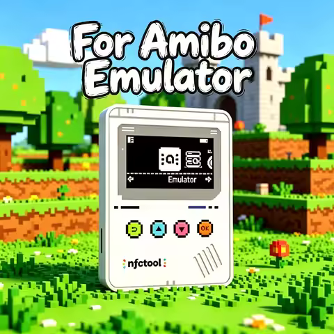 For Amiibo Emulator Switch2 Animal Crossing Rechargeable Smart Simulator for Switch Oled Switch2/3DS