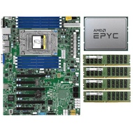 AMD EPYC 7551P CPU 32 Cores   Supermic H11SSL-i Motherboard Rev 2.0 4x 32GB 2133P RAM