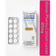 Calcium Lactate 300mg Kalsium Tablet 100's (10 papan)