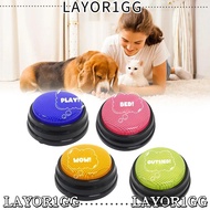 LAYOR1GG 4pcs Game Buzzers, with Lights and Sound 4Colors Answer Buzzers, Fashion Trivia Games Famil