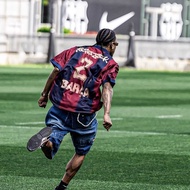 2025/26 BARCELONA Travis Scott X Cactus Jack Co-branded Jersey Short Sleeve Football Shirt S-4XL