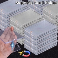 Magnet Card Holder - for Game Sports Animation Star Photo Card - Transparent Cards Protector - Plast