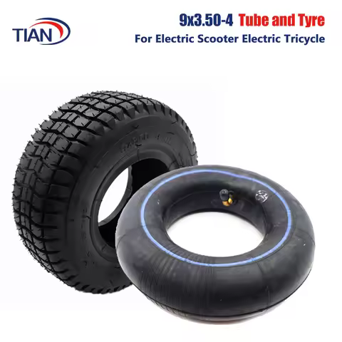 High Quality 9 Inch 9x3.50-4 Pneumatic Tire 9x3.5-4 Electric Tricycle Elderly Electric Scooter 9 Inc